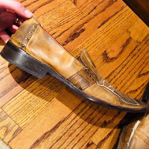 Light Brown Leather Shoes main image 4